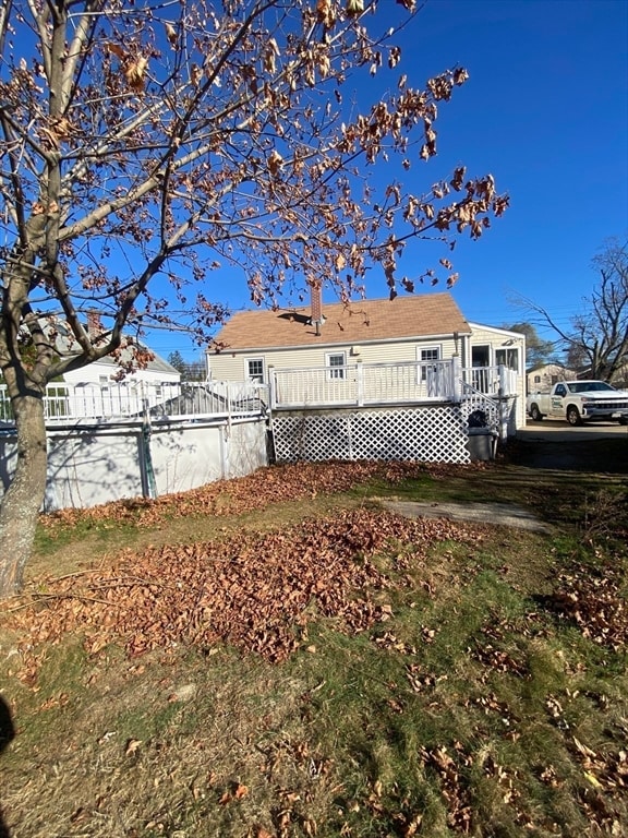 view of back of house