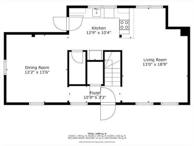159 Elm St Unit 2, Marblehead, MA 01945 - floor plan / room layout