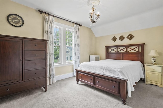 30 Wentworth Ave, Lowell, MA 01852 - bedroom featuring light colored carpet, baseboards, and lofted ceiling