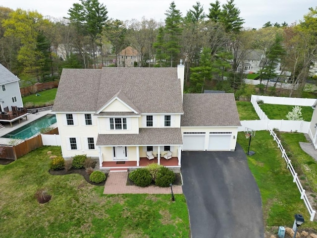 drone / aerial view