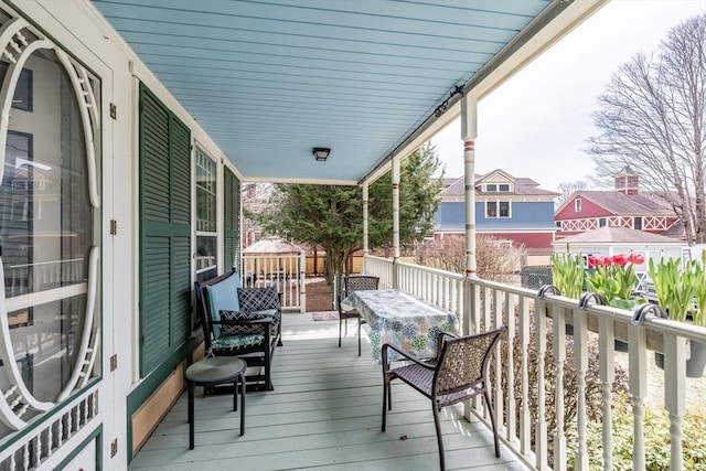 26 S Main St, Belchertown, MA 01007 - view of wooden deck