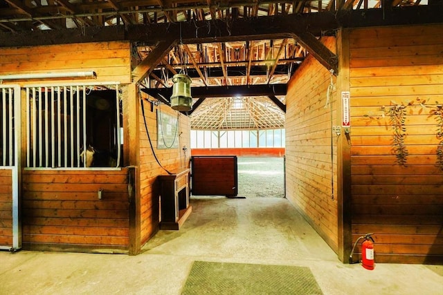 view of stable