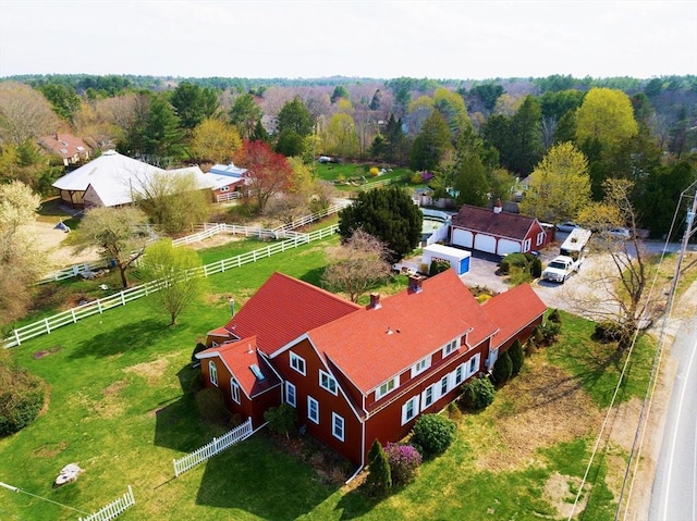 bird's eye view