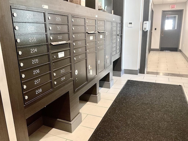 view of home's community featuring mail boxes