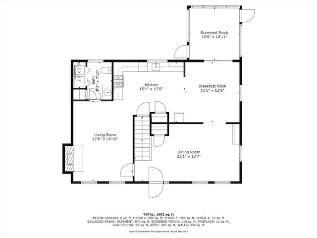24 Floyd Ave, Tewksbury, MA 01876 - floor plan / room layout