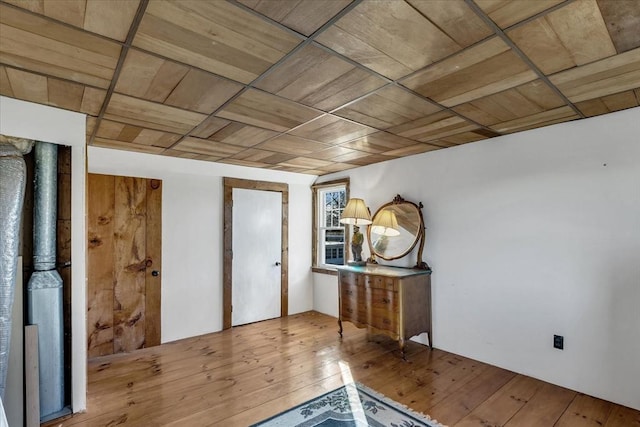 entrance foyer with wood-type flooring