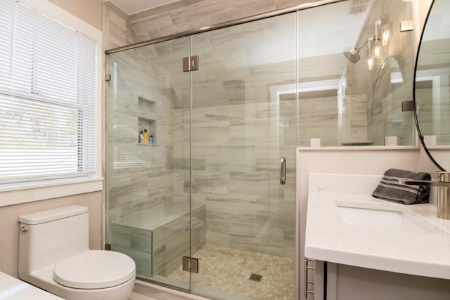 115 Lincoln Rd, Walpole, MA 02081 - full bath with vanity, a stall shower, and toilet