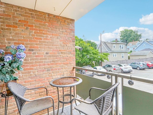881 Broadway Unit 16, Everett, MA 02149 - balcony featuring a residential view