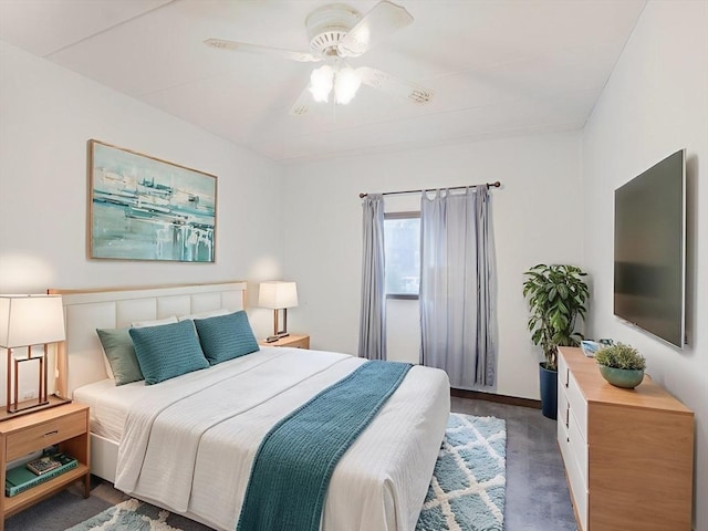 881 Broadway Unit 16, Everett, MA 02149 - bedroom with carpet and a ceiling fan