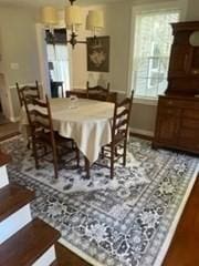 view of dining room