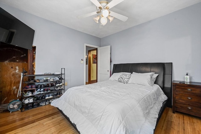 23 Essex St, Revere, MA 02151 - bedroom with wood finished floors and ceiling fan