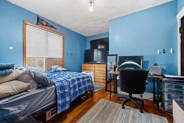 23 Essex St, Revere, MA 02151 - bedroom featuring wood finished floors and a desk