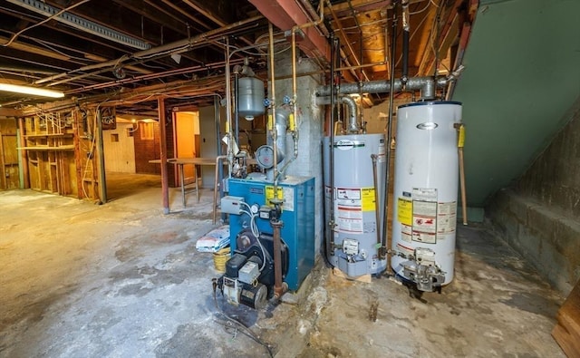 23 Essex St, Revere, MA 02151 - utilities with gas water heater and a heating unit