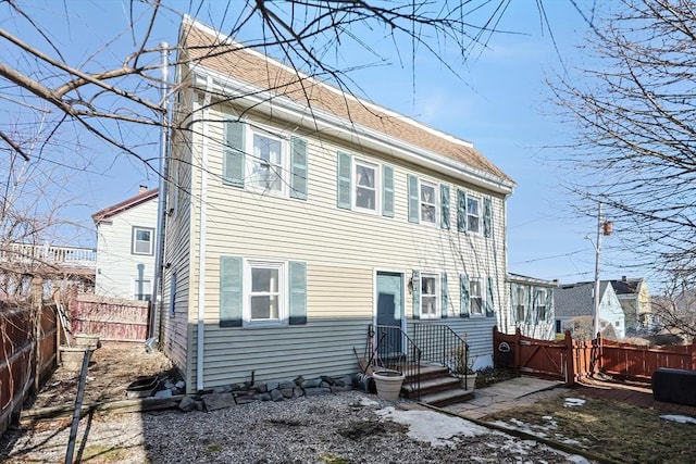 8 Scotia St, Salem, MA 01970 - back of house featuring a fenced backyard