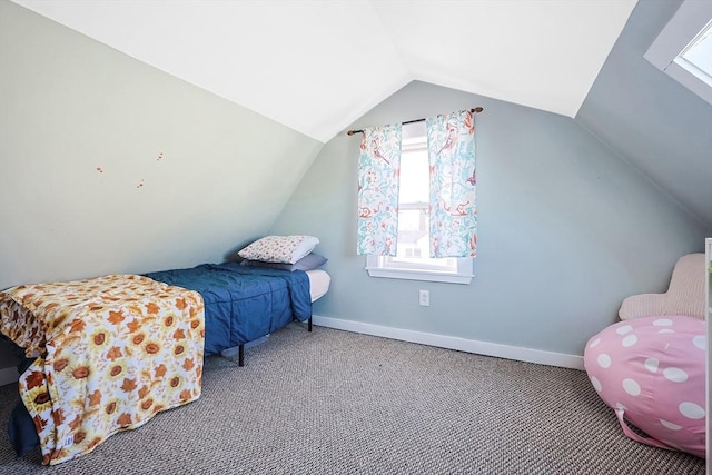 8 Scotia St, Salem, MA 01970 - carpeted bedroom with vaulted ceiling and baseboards