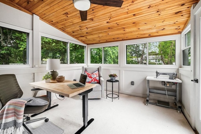 42 Pickwick Rd, Marblehead, MA 01945 - sunroom featuring vaulted ceiling and healthy amount of natural light