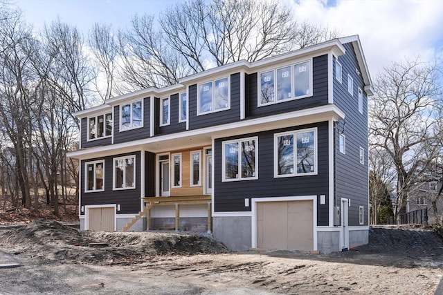 view of front of home featuring an attached garage