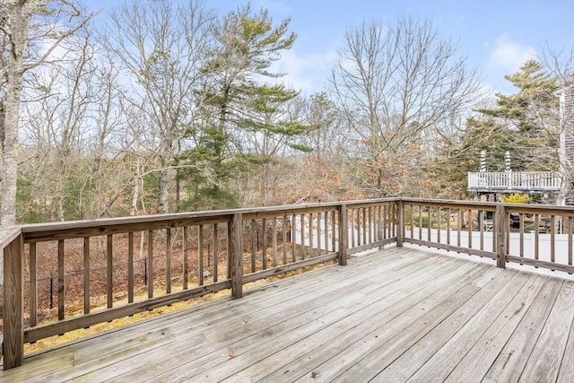 105 Edgewater Dr W, Falmouth, MA 02536 - view of wooden deck