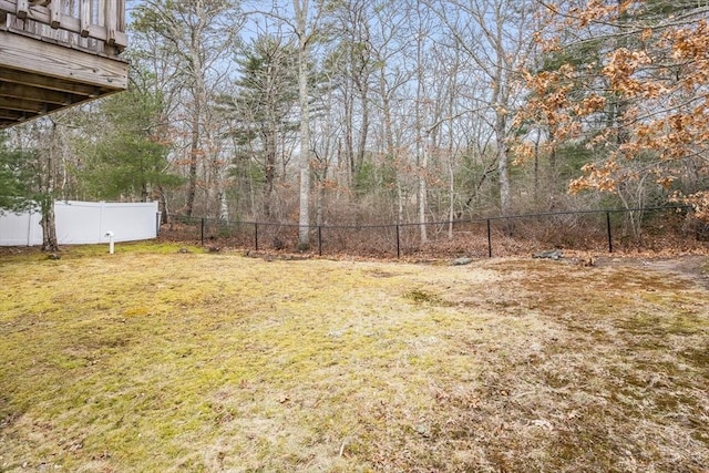 105 Edgewater Dr W, Falmouth, MA 02536 - view of yard with fence