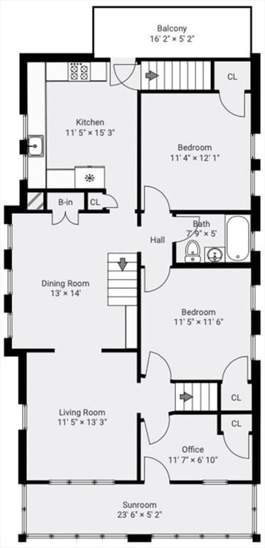 view of layout