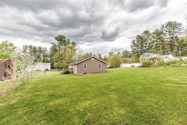 3 Bayberry Ln, Westfield, MA 01085 - view of green lawn featuring view of wooded area