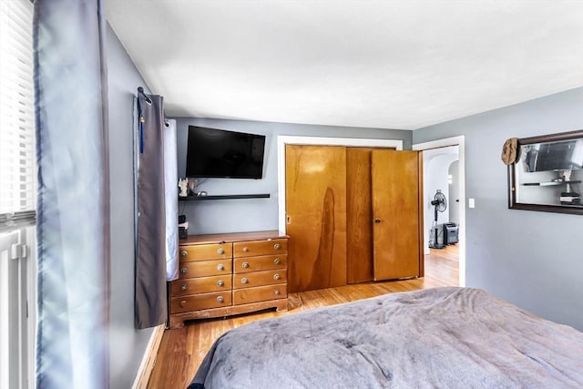 59 Kulig St, Springfield, MA 01104 - bedroom with wood finished floors and arched walkways