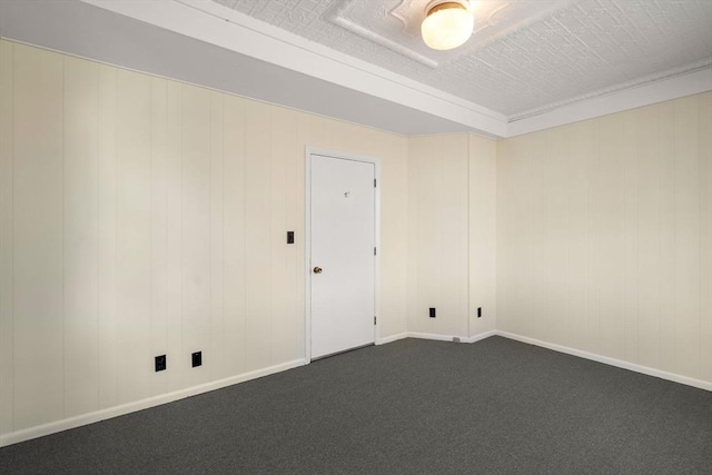 113 Belmont St, Belmont, MA 02478 - carpeted spare room featuring baseboards