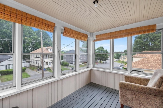 24-26 Lincoln St, North Andover, MA 01845 - sunroom featuring healthy amount of natural light and a residential view
