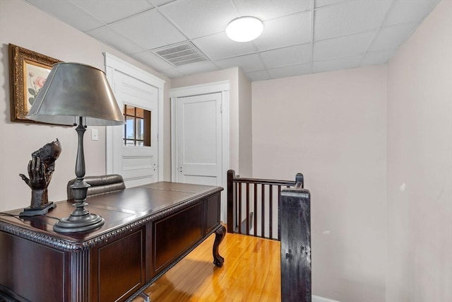24-26 Lincoln St, North Andover, MA 01845 - office space featuring light wood-style flooring and a drop ceiling