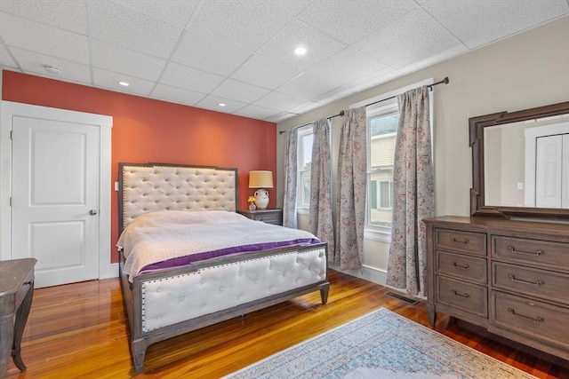 24-26 Lincoln St, North Andover, MA 01845 - bedroom with wood finished floors and recessed lighting