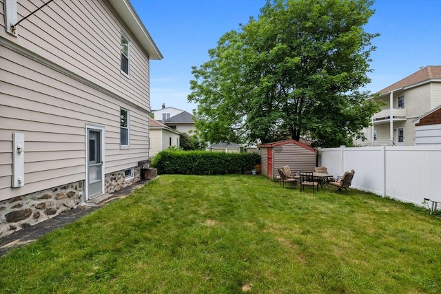 24-26 Lincoln St, North Andover, MA 01845 - view of yard with a shed