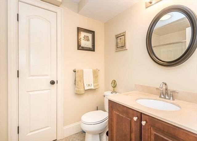 255 Winter St Unit 305, Waltham, MA 02451 - bathroom featuring vanity and toilet
