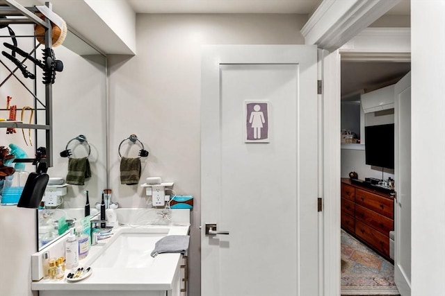 23 Dix St Unit 1, Boston, MA 02122 - bathroom featuring vanity