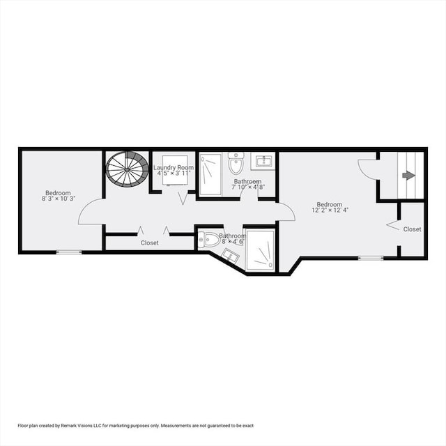 23 Dix St Unit 1, Boston, MA 02122 - floor plan / room layout