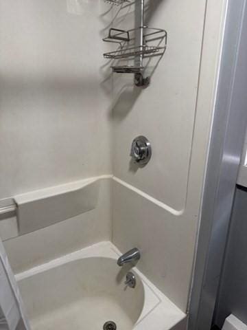 bathroom featuring tub / shower combination