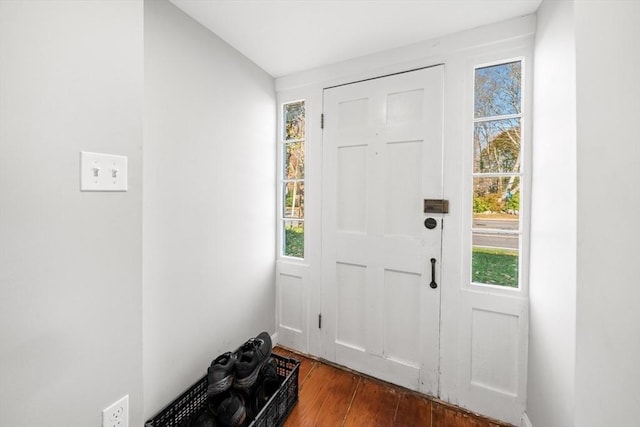 101 Old Westport Rd, Dartmouth, MA 02747 - foyer entrance with wood-type flooring and plenty of natural light