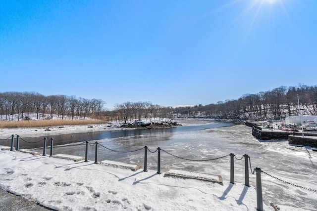 property view of water