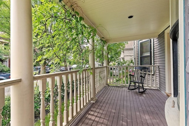 41 Cushing Ave Unit 1, Boston, MA 02125 - view of wooden porch