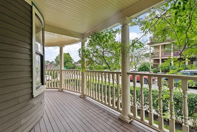 41 Cushing Ave Unit 1, Boston, MA 02125 - view of wooden deck