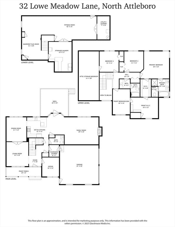 32 Lowe Meadow Ln, North Attleboro, MA 02760 - room layout