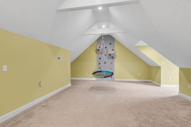 52 Sylvan Dr, Stow, MA 01775 - bonus room with lofted ceiling and carpet