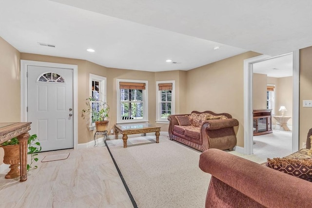 52 Sylvan Dr, Stow, MA 01775 - living room with baseboards and recessed lighting