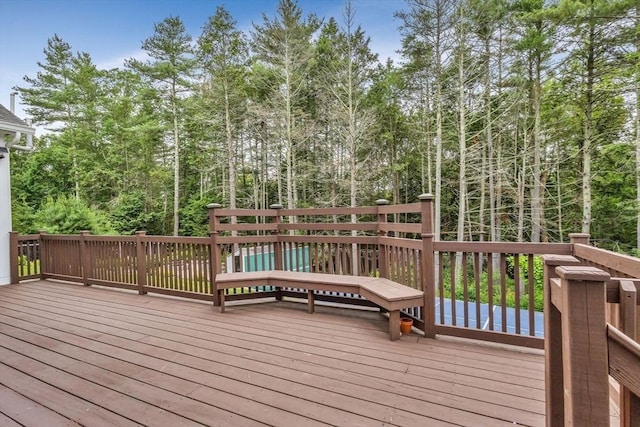52 Sylvan Dr, Stow, MA 01775 - view of wooden deck