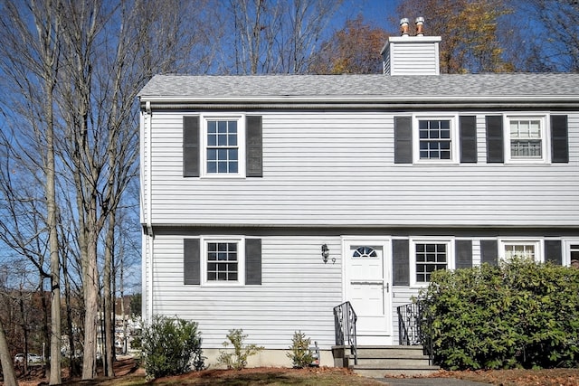 view of front of house