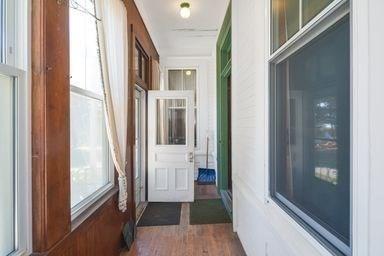 32 Mount Pleasant St, North Brookfield, MA 01535 - hall featuring dark wood-style floors