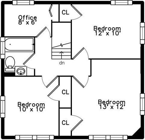 55 Bruce Rd, Waltham, MA 02453 - room layout
