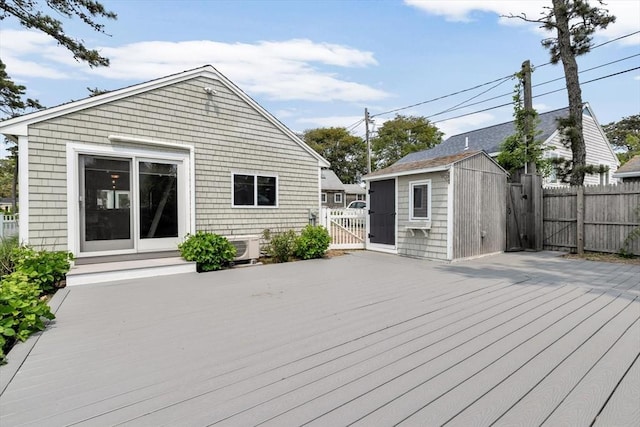 242 Old Wharf Rd Unit B4, Dennis, MA 02639 - wooden terrace with a gate