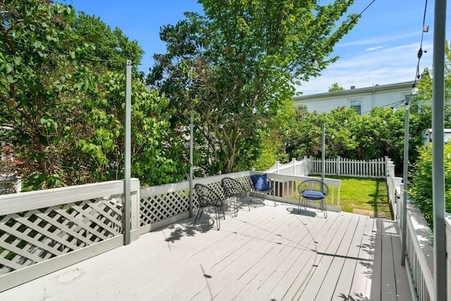 65 Holten St, Danvers, MA 01923 - view of deck