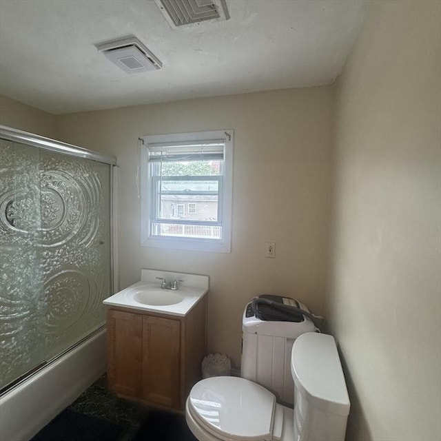 1928 N Main St Unit 4, Fall River, MA 02720 - bathroom featuring enclosed tub / shower combo and vanity