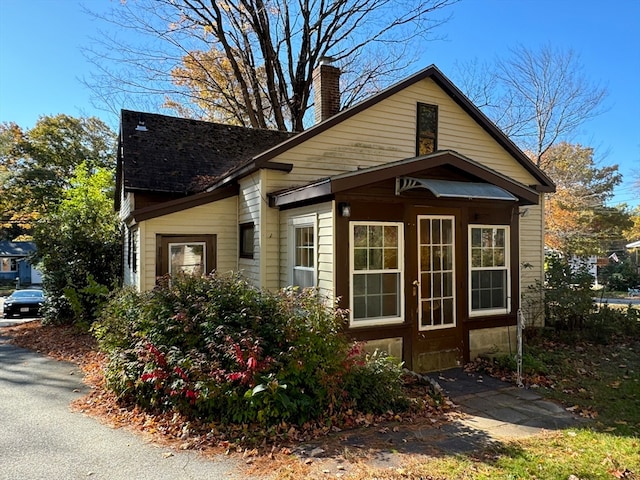 view of property exterior